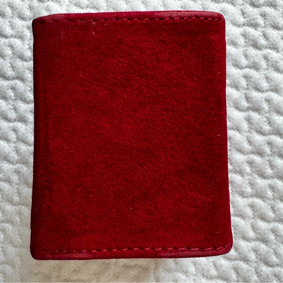Cartier Red Suede Jewelry Box - Picture 4 of 6